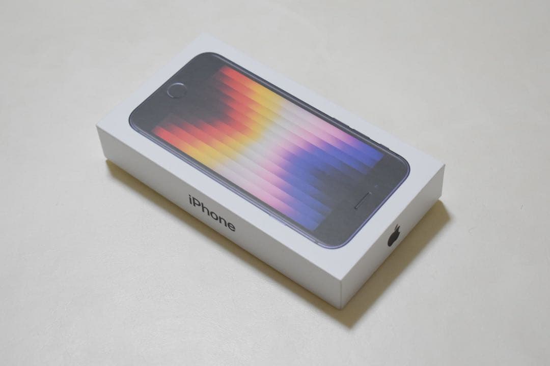 当日発送 新品 iPhone SE 3 ミッドナイト 64gb SIMフリー