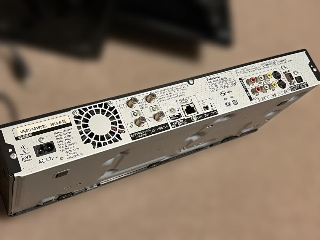送料無料パナソニックビエラ32インチTV＆ディーガブルーレイレコーダーセット美品