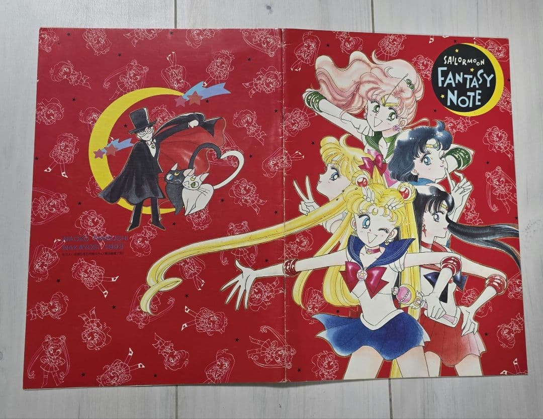 レア☆非売品ノート付き！希少☆美少女戦士セーラームーンスターズシール