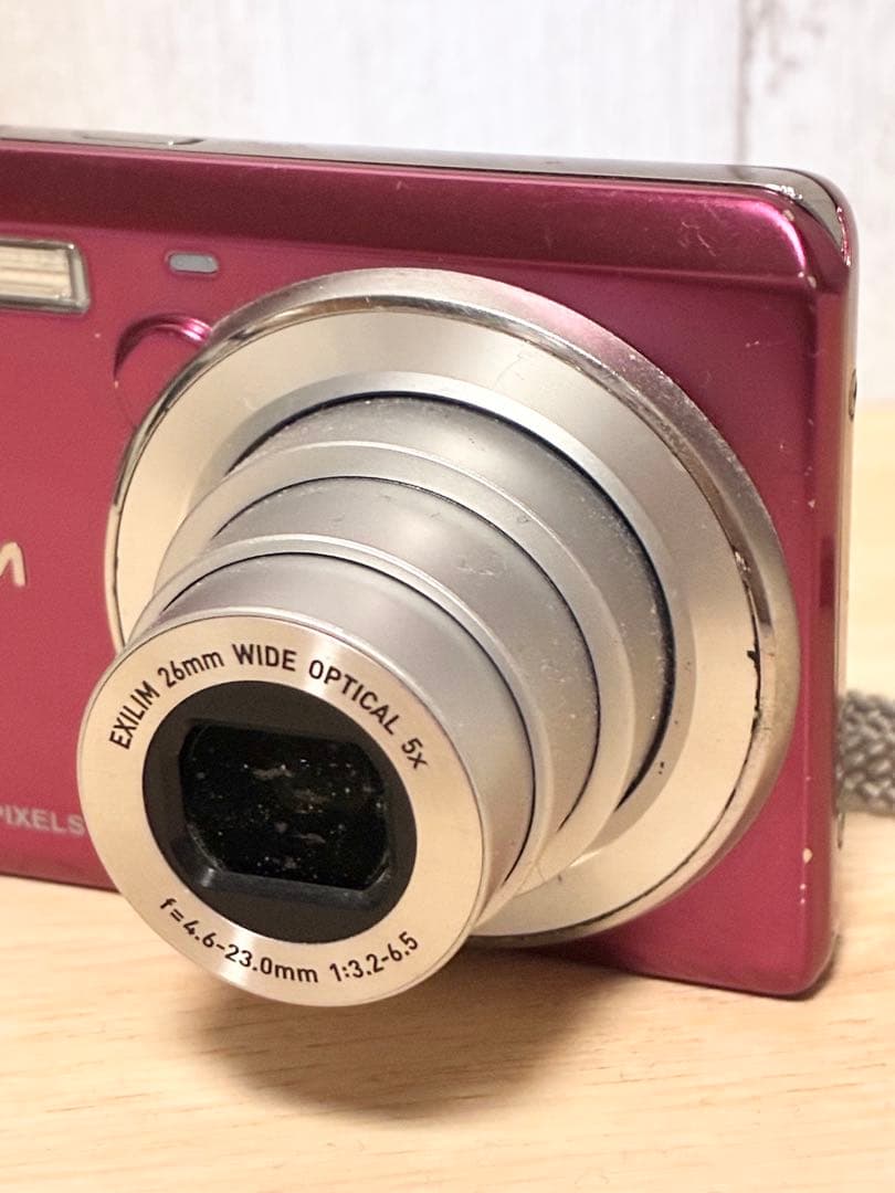 【稼働品 箱付き】CASIO EXILIM EX-ZS12 コンデジ ピンク