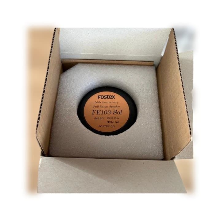 【未使用品】FOSTEX FE103-Sol スピーカー　ペア