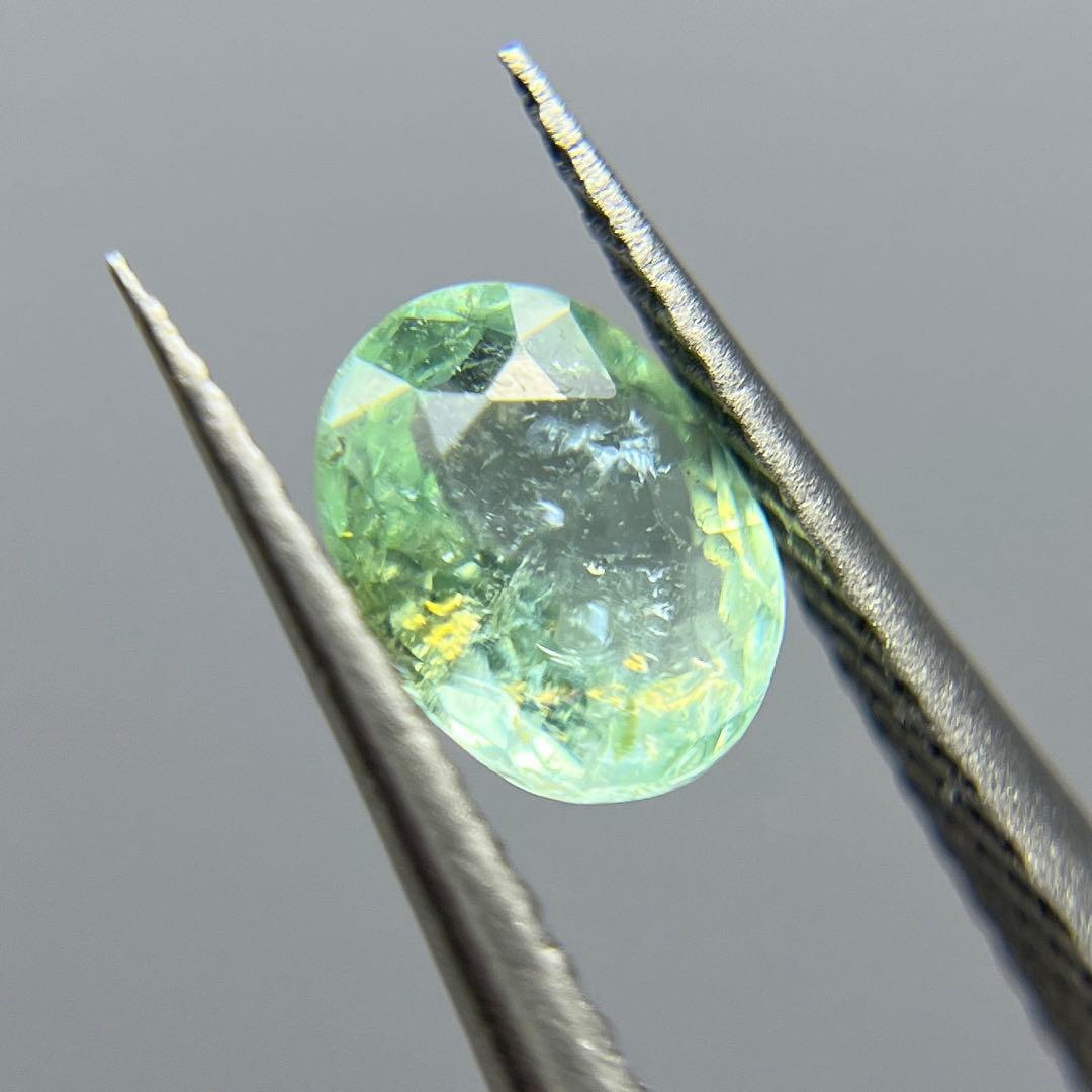 ●ソ付　パライバトルマリン　0.521ct グリーン　ルース