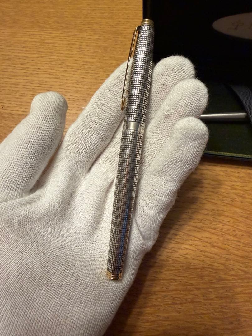 Parker 75 Ciselé 万年筆 XF ＋ Parkerボールペン