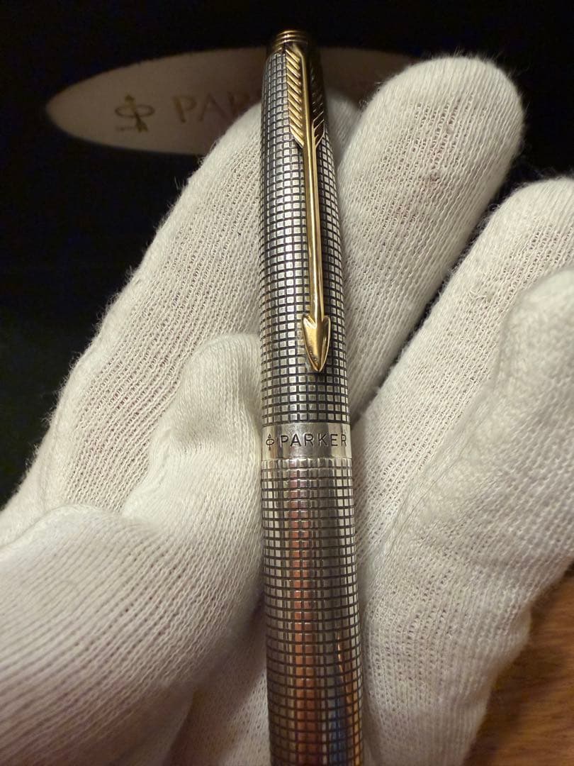 Parker 75 Ciselé 万年筆 XF ＋ Parkerボールペン