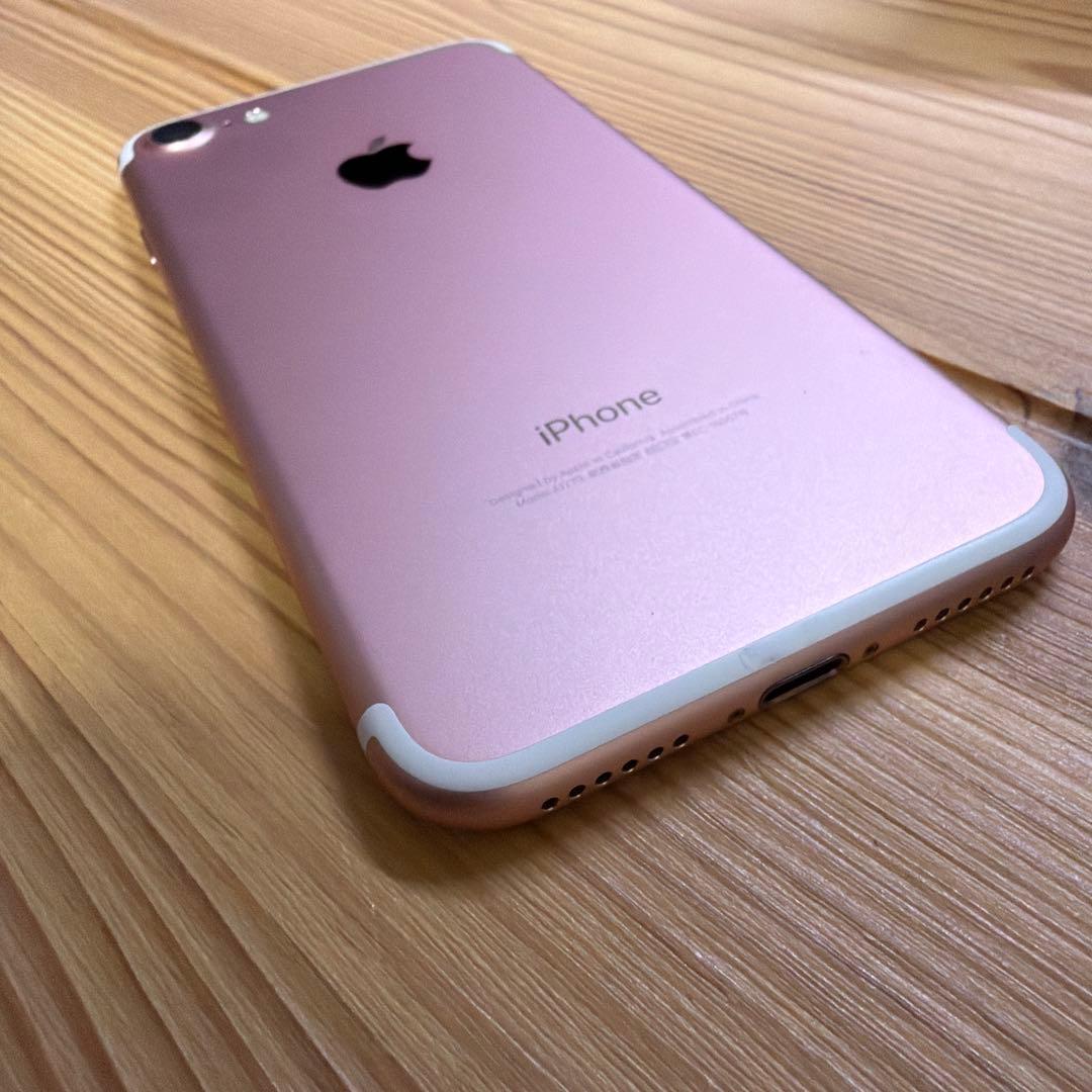 iPhone7 32GB ローズゴールドMNCJ2J/A バッテリー100%