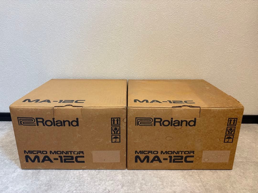 Roland MA-15 モニタースピーカー　通電確認済み
