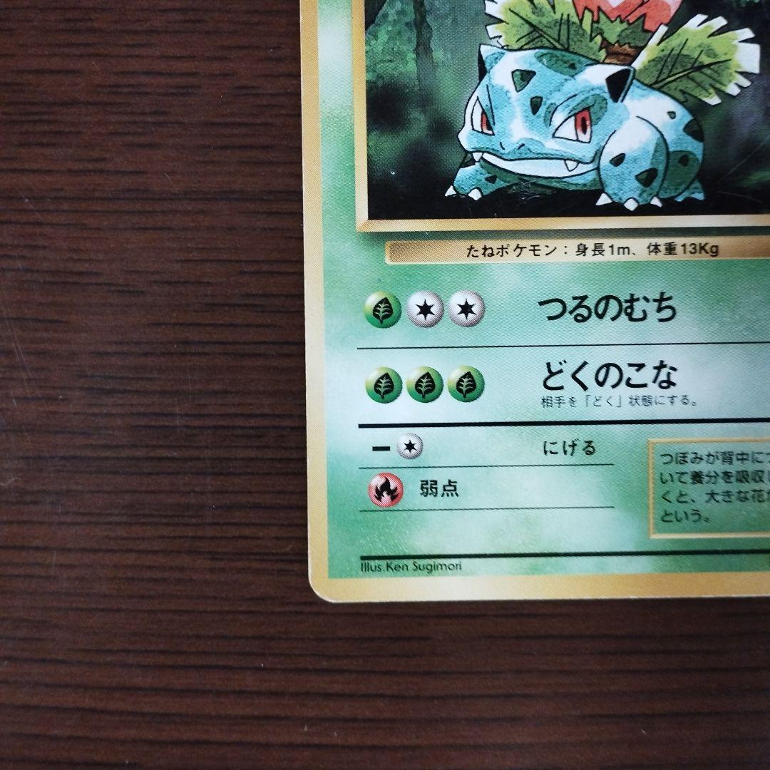 旧裏　ポケモンカード　マークなし　フシギソウ
