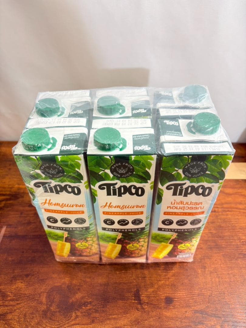 【୨୧˙˳⋆薔薇紅୨୧˙˳⋆】Tipcoパインアップルジュース24本セット