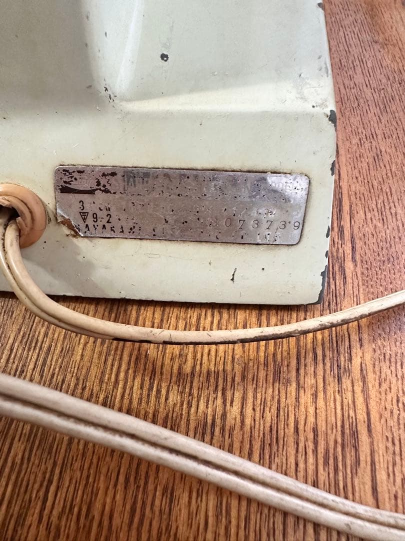 昭和レトロ SHARP扇風機 30cm 動作品 早川電機　動作確認済み