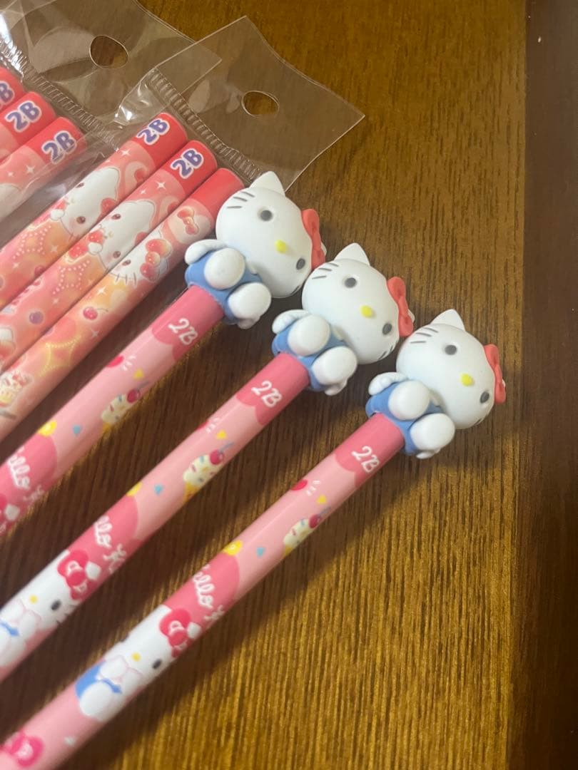 サンリオ文房具　まとめ売り　チャーム　においつき　六角　丸型