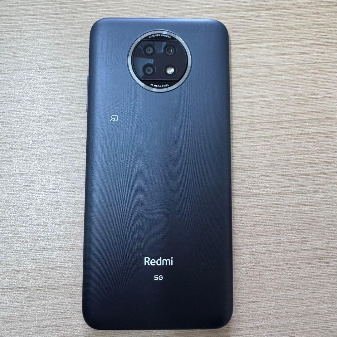 値下げ/超美品Xiaomi Redmi Note 9T 5G ブラック 本体