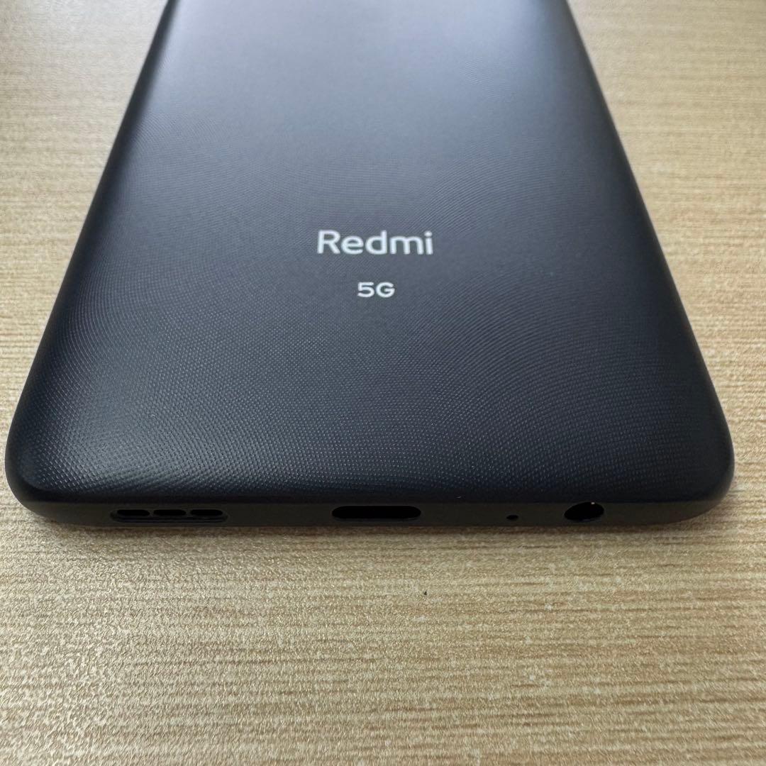 値下げ/超美品Xiaomi Redmi Note 9T 5G ブラック 本体