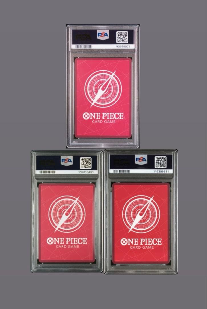 トラファルガー・ロー L リーダーパラレル OP01-002 psa10 3枚