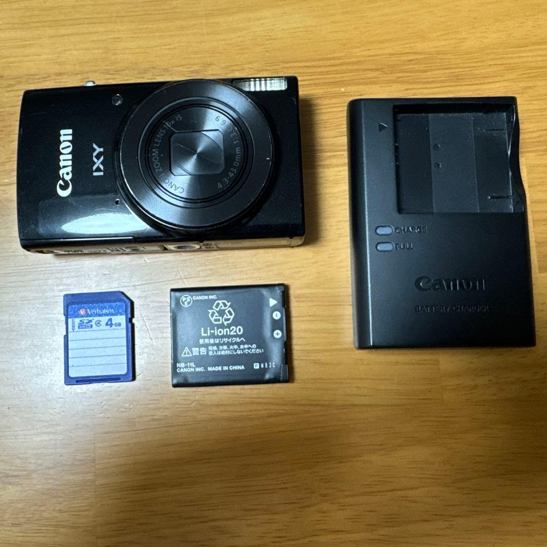 Canon IXY ブラック コンパクトデジタルカメラ