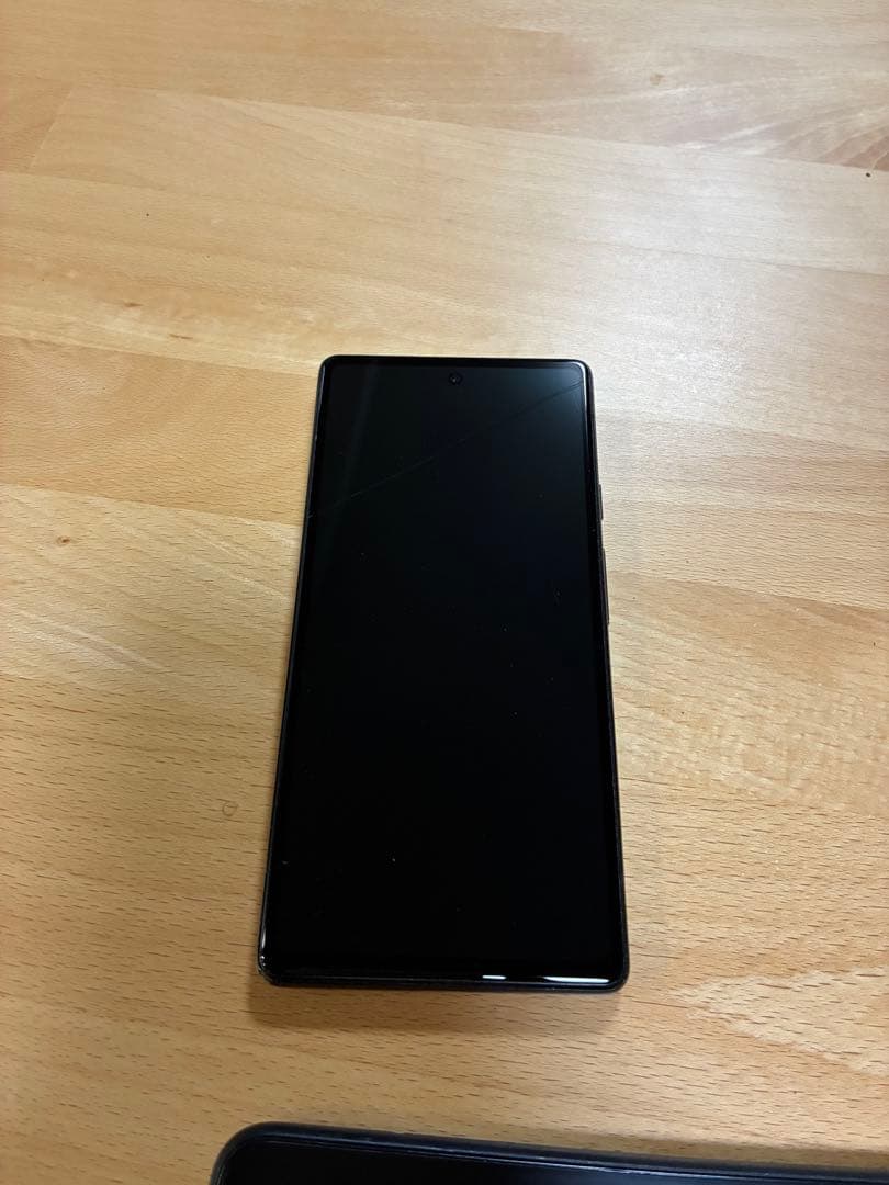 Google Pixel 6a グレー 画面ひび割れ