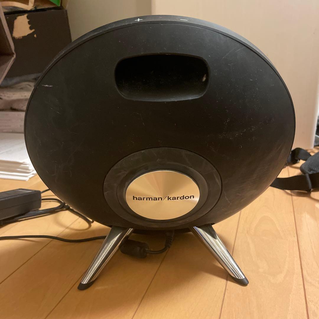harman/kardon 円形スピーカー　充電器付き