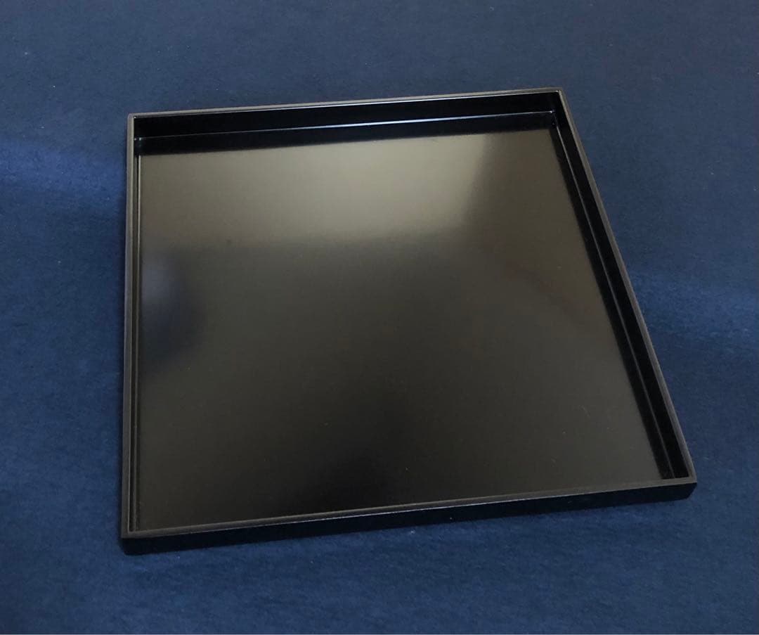 《R》懐石 黒塗 懐石膳5客 角膳 元箱　260105か4