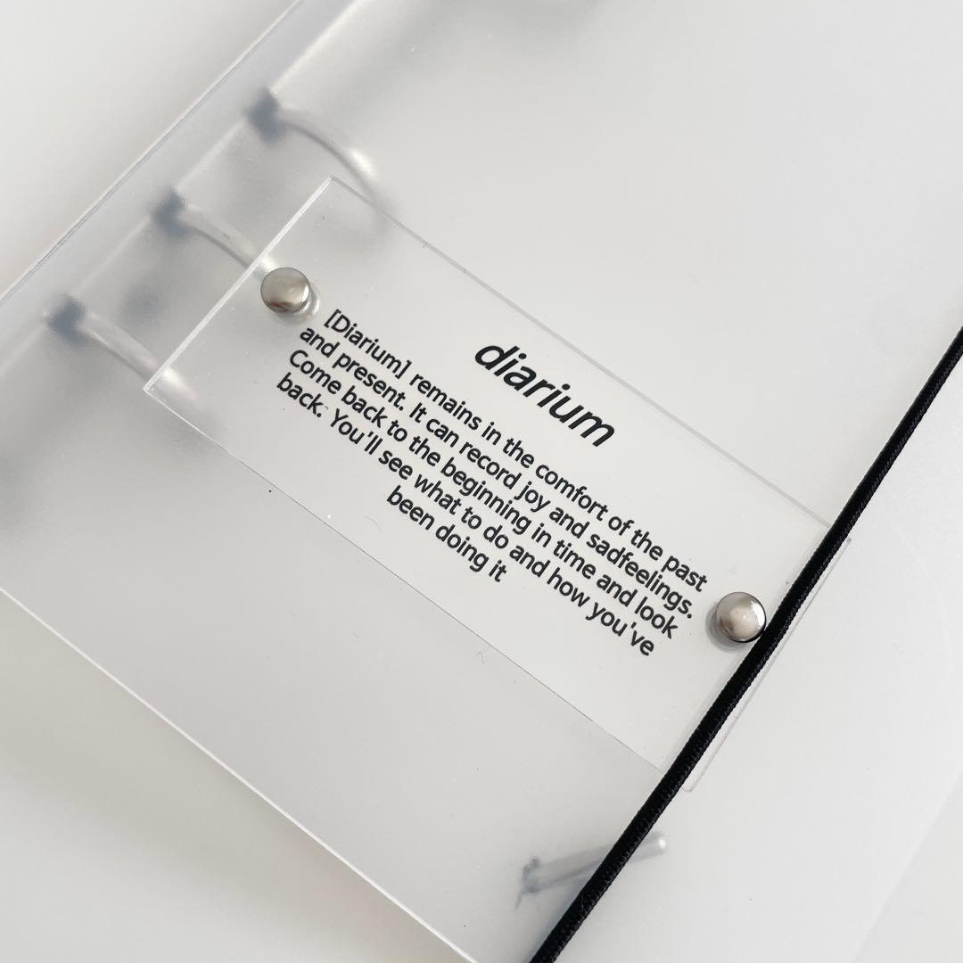 【1点のみ】韓国　貯金　バインダー　diarium 完売品