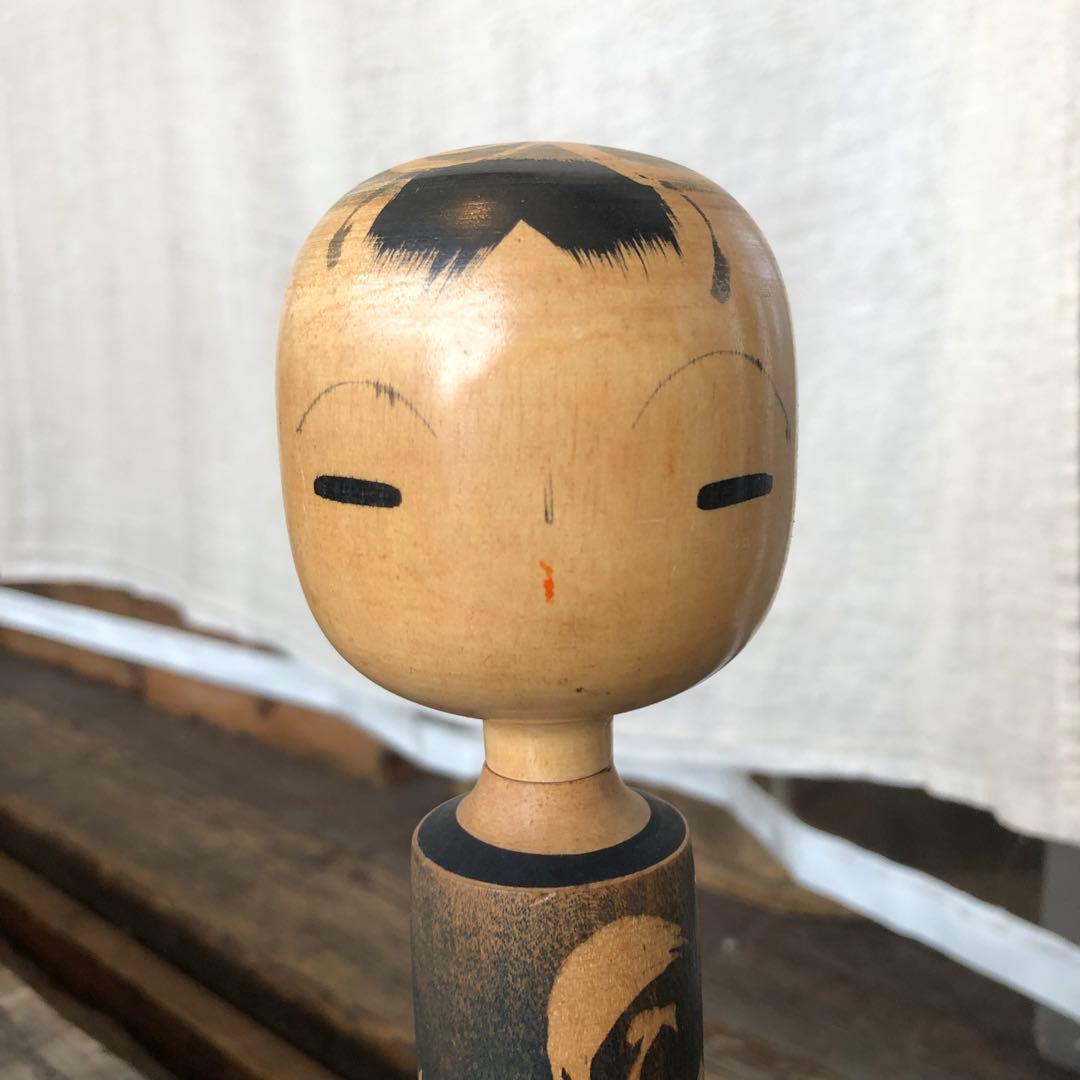 片瀬快平 快平作 創作こけし 高さ約24cm