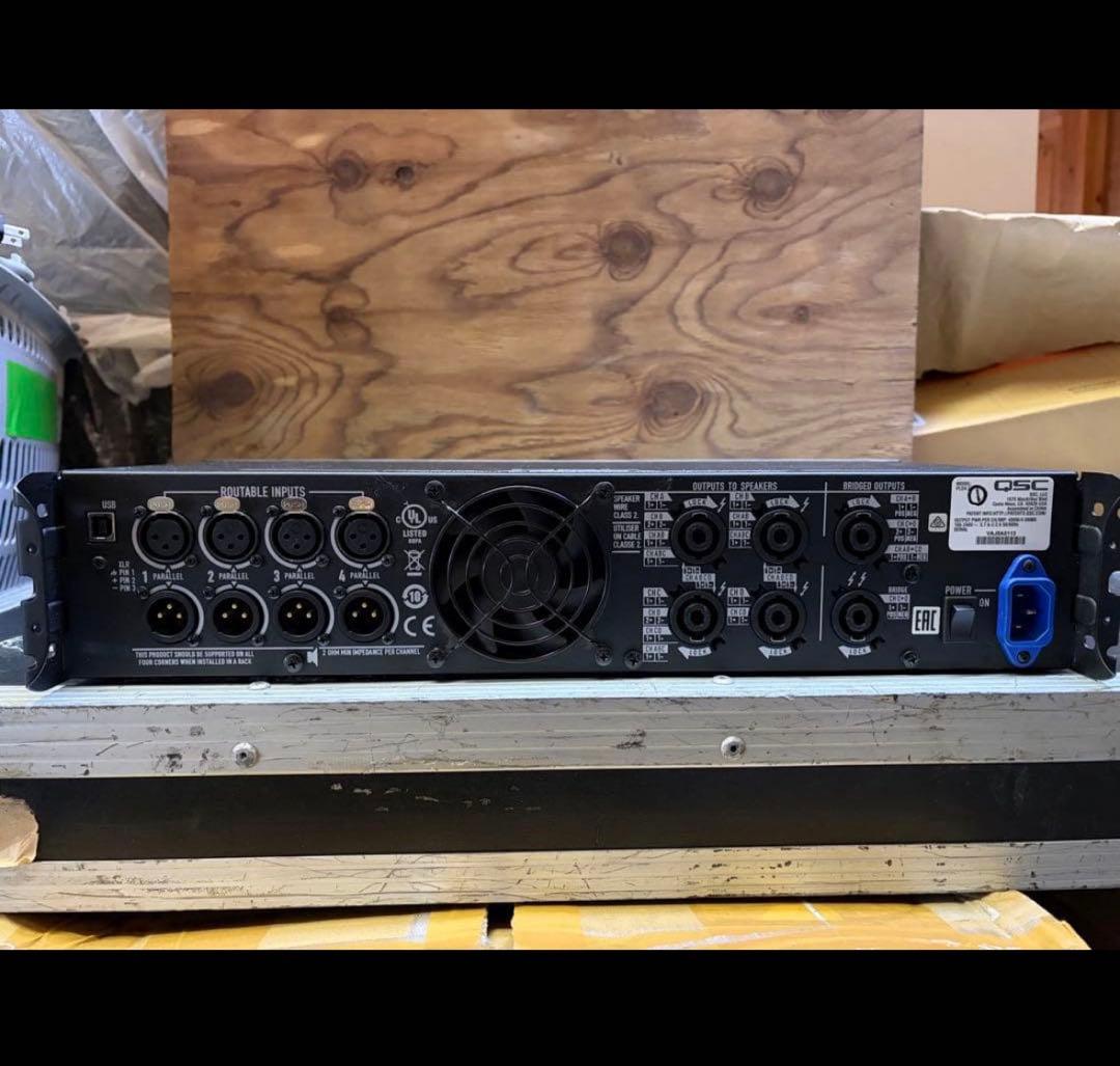 QSC AUDIO PLD4.2 4チャンネル パワーアンプ