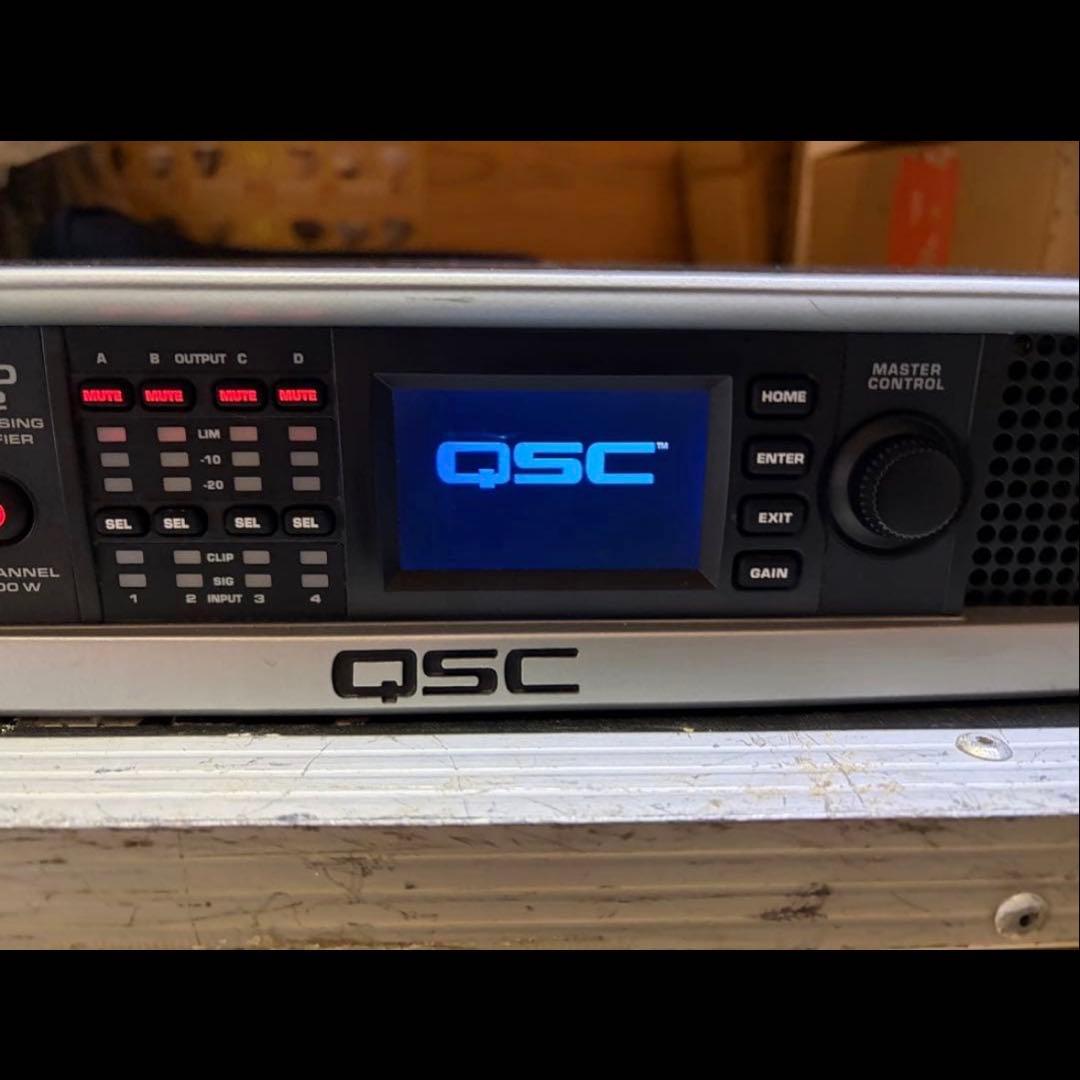 QSC AUDIO PLD4.2 4チャンネル パワーアンプ